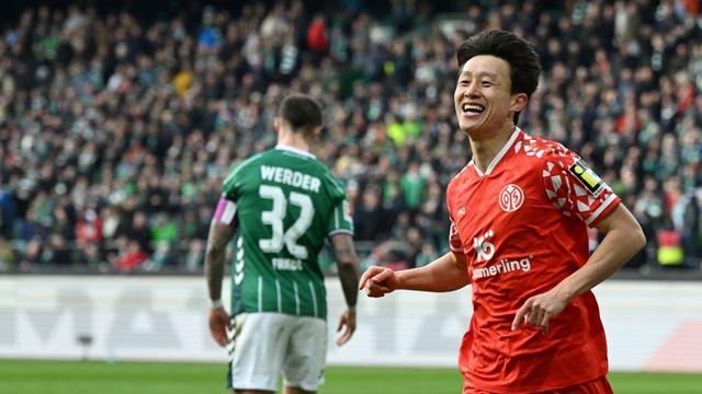 차범근·손흥민 다음 이재성!…분데스 한국인 최다골 '공동 3위' 등극→LEE 2경기 연속골 폭발+마인츠는 브레멘 2-0 완파