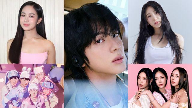 방탄소년단 진-Caprice Cayetano-플레이브-이채연-브브걸 아이돌픽 위클리 1위 [DA차트]