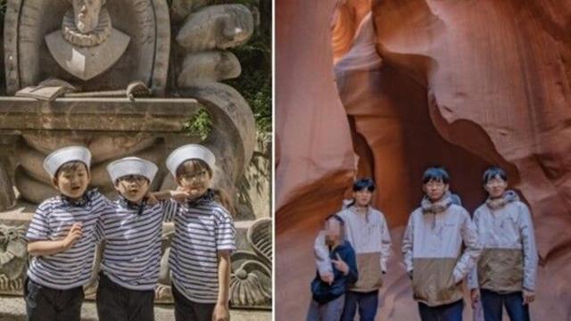 송일국, 185cm 아빠 추월한 대한·민국·만세 근황… 