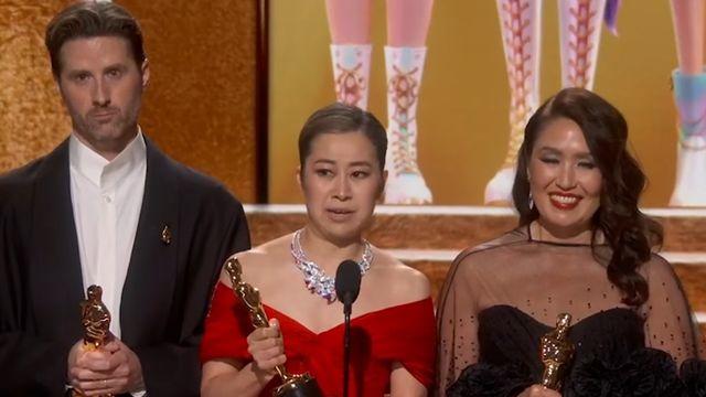 '케데헌', 아카데미 품에 안았다…장편 애니메이션상 수상 