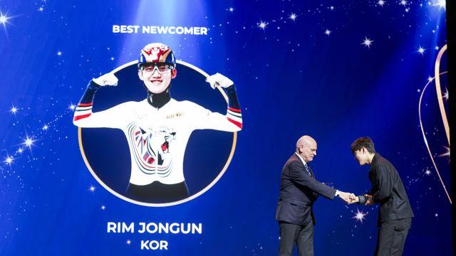 첫 시니어 무대서 '세계선수권 2관왕' 임종언, ISU 쇼트트랙 신인상 수상…김길리 2관왕