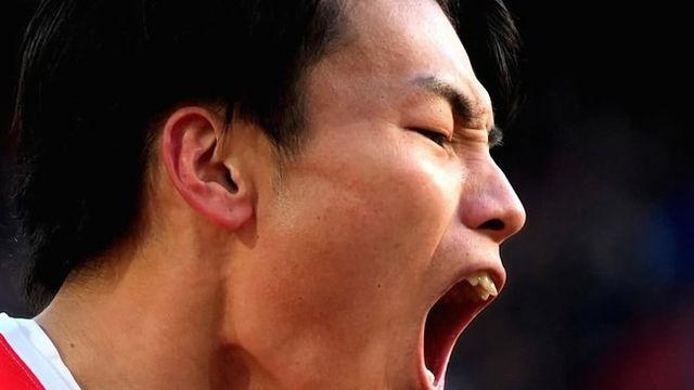 일본 열도의 자랑, 오현규보다 잘한다...반 페르시 지도 받고 22골 폭발! 