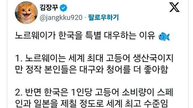 노르웨이를 감동시킨 한국인들