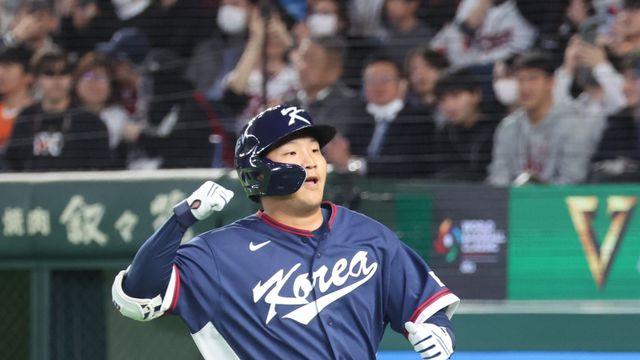 '이럴 수가' LG 문보경, 5053억 강타자와 WBC 공동 타점왕...국내 선수 세 번째 [WBC]