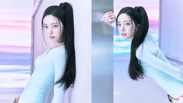 ITZY 유나, 'Ice Cream' MV 티저 및 포토 공개··· 포니테일 헤어+글로우 룩
