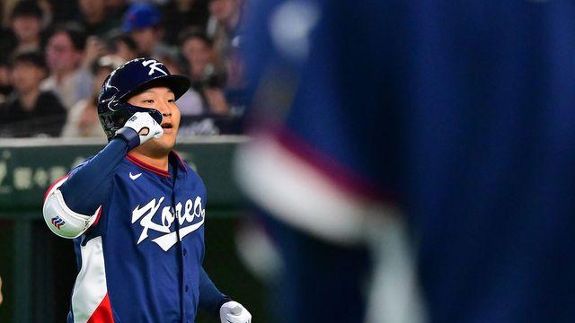 '문보경 세계 1위' 한국 선수가 해냈다…'이승엽 소환'→MLB 슈퍼스타와 공동 타점왕 [WBC]