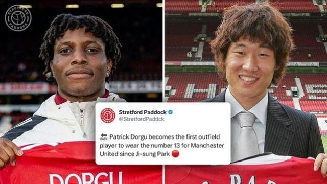 '좌측면 화력' 불만족 맨유, ‘박지성 등번호 후계자’가 해답 되나 “도르구 포지션 변경 검토”