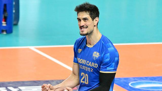 '장충의 봄' 이끈 아라우조-실바, 6R MVP 영예…나란히 2연속 수상 겹경사 [오피셜]