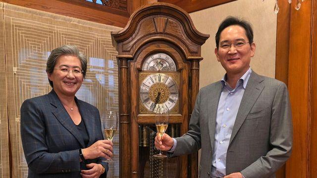 수뇌부 회동에 반색…삼성-AMD ‘AI 동맹’ 전방위 구축 확대