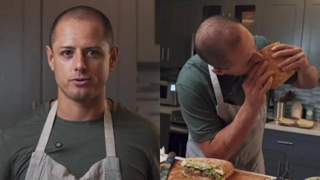 '맨유 골잡이' 치차리토, 요리 유튜버 깜짝 변신?…