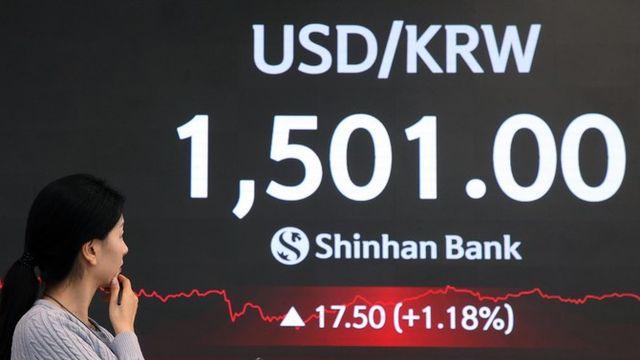 '글로벌 금융위기 이후 17년 만' 원·달러 환율, 1500원 돌파