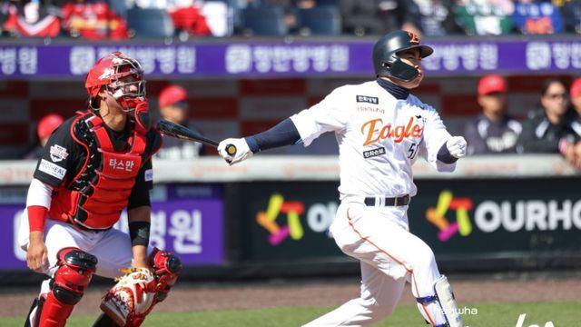 '한화 복귀→멀티히트 쾅' 문현빈 