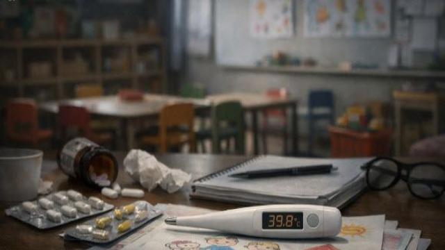 “열 39.8도…독감 사흘 버티며 출근” 결국 숨진 유치원 교사