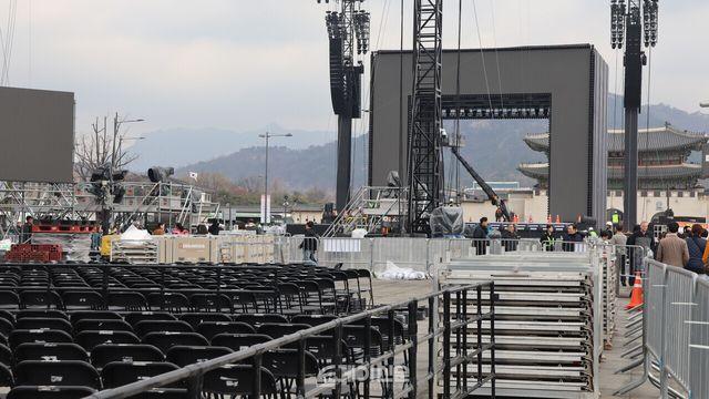 [BTS in 광화문 ③] 현장 직접 가보니...‘접근성·영업 차질’ 우려 목소리도