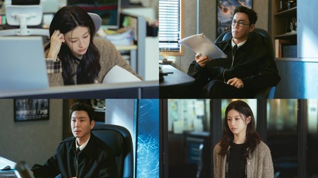 '모두가 자신의 무가치함과 싸우고 있다' 고윤정X최원영, 긴장감 불러일으키는 직장 내 서늘한 공기 포착