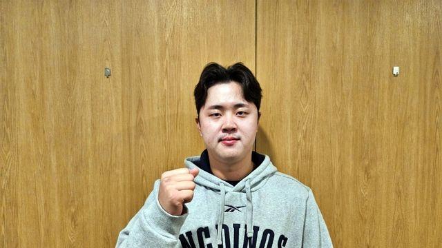 첫 만루홈런 NC 김형준, 동료들에게 피자로 '한 턱'