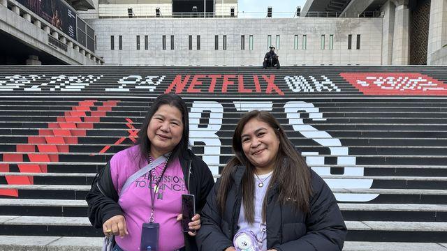 [BTS 컴백] 광화문에 보랏빛 '만개'…