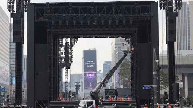 21일 광화문 BTS 공연…네이버 지도에만 나타나는 '이곳'의 정체