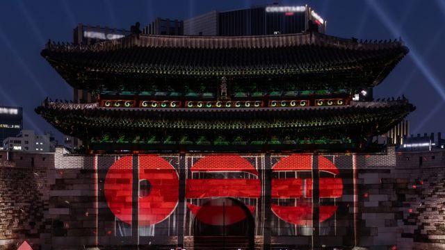 국보 1호 숭례문 빛낸 방탄소년단…문화유산에 새로운 숨결