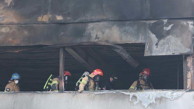 [대전 화재] 못 찾았던 실종자 3명 위치 확인… 현재 시신 수습 중