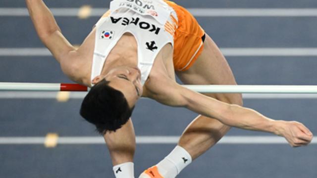 우상혁, 세계실내선수권서 2m26 넘어 銅 획득-4대회 연속 입상 성공 획득…다음 대회는 5월 왓그래비티 챌린지-도하다이아몬드리그