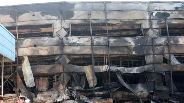 대전 화재 업체 대표 사과…