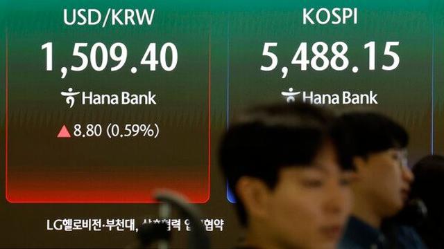 코스피, 이란 전쟁 확산 우려에 4%대 급락… 5500선 붕괴