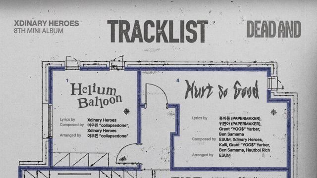 엑스디너리 히어로즈, 컴백 타이틀곡 ‘Voyager’…미니 8집 트랙리스트 공개