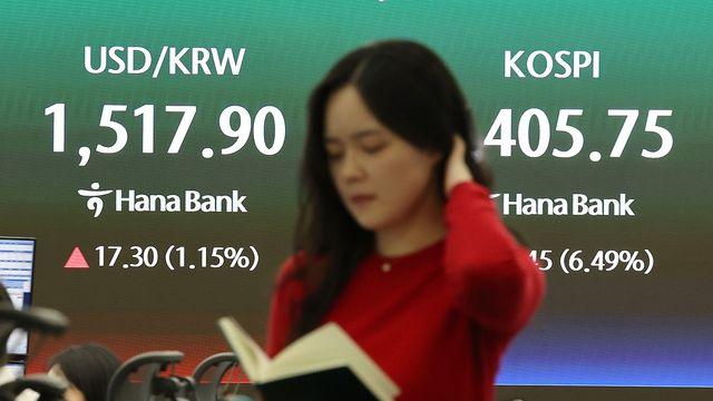 트럼프 한마디에 환율 1,500원 하회…널뛰는 금융시장(종합)