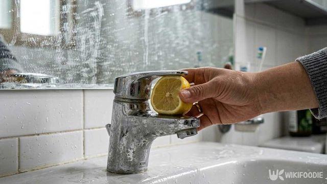 하얗게 굳은 욕실 수전 얼룩, 주방에 있던 ‘이것’으로 바로 사라집니다