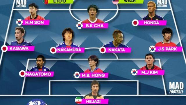 한국 5-5 일본, 이게 맞다고?…가가와-나카무라가 어떻게 '아시아 올타임' 베스트11인가→논쟁 과열 