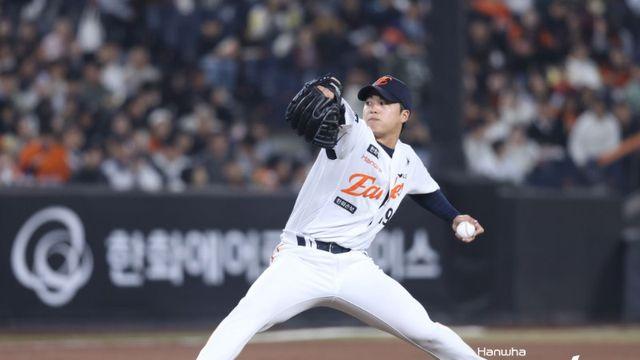 한화팬 함성에 피치클락도 안 들렸다…왕옌청 