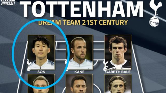 '토트넘 또 오열' 손흥민, 4반세기(25년) 베스트11 당당히 뽑혔다…선배들 이렇게 훌륭한데, 올해 강등권이라니