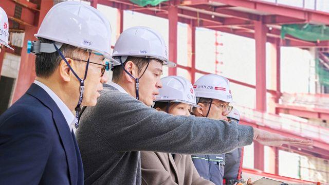 '공정률 40%' 청라돔 공사 순조롭네...