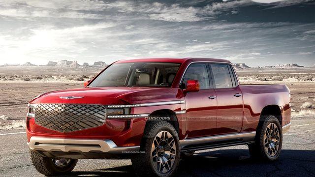 “이대로 나오면 게임 끝”… 제네시스 픽업트럭, 리비안 R1T 정조준