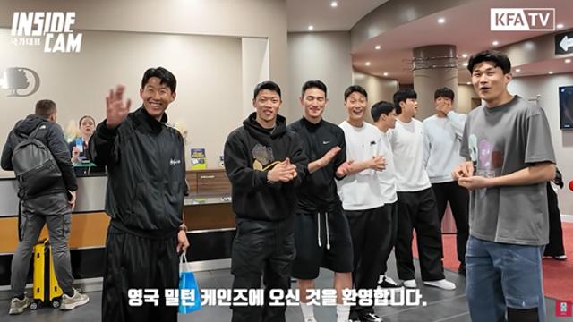 손흥민-김민재 일렬로 서서 박수 짝짝짝 '무슨 일?'…'가상 남아공' 코트디부아르전 앞두고 '완전체' 모였다