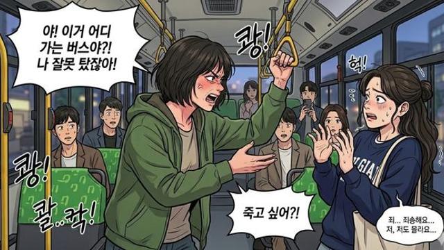 '버스 잘못 타 짜증나“…'면도칼'로 20대 여성 얼굴 그은 30대 긴급 체포