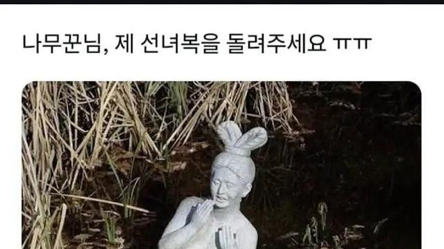 선녀를 잘 못 선택한 나뭇꾼