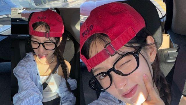 레드 캡과 카고 팬츠의 믹스매치, 러블리즈 정예인