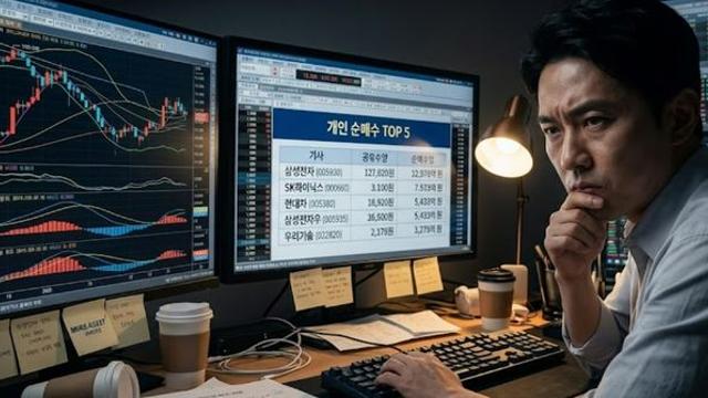 7.5조 원 쏟아부은 삼성전자와 의외의 5위…3월 넷째주 개미가 승부건 종목 5