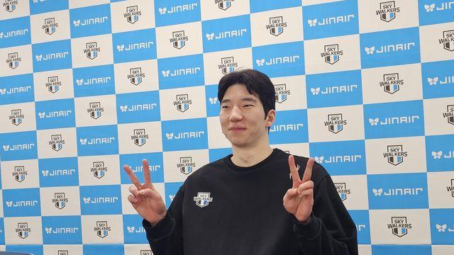 '초집중' 허수봉, 트리플크라운도 몰랐다 