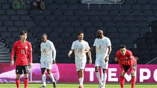 '골대 3번' 홍명보호 '가상의 남아공' 코트디부아르에 0-4 완패