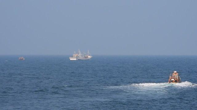 한일, 독도 인근서 추락한 인니 선원 이틀째 합동수색