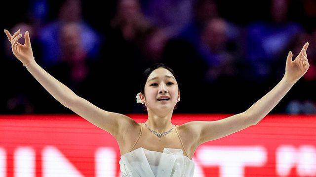 피겨 신지아, 첫 세계선수권 8위… 이해인은 13위