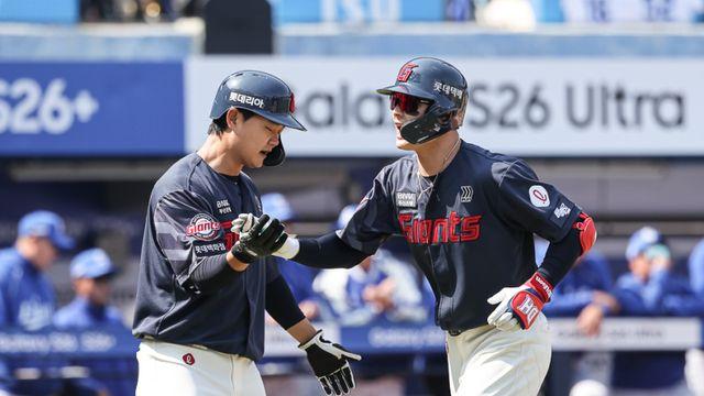 '윤동희·레이예스·전준우 쾅쾅쾅' 롯데, '우승 후보' 삼성 잡고 개막전 6-3 승리 [IS 대구]