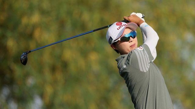 'LPGA 투어 54홀 최소타 신기록' 김효주, 2주 연속 우승 보인다…코르다와 챔피언조 격돌