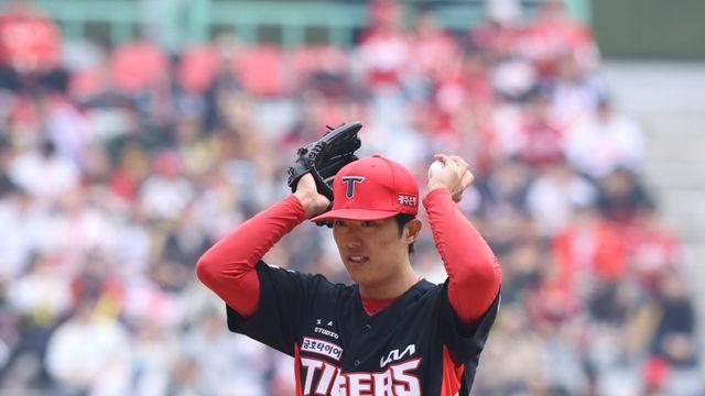 S 비율 53.8%…'또, 제구 난조' KIA 이의리 2이닝 4실점 조기 강판 [IS 인천]