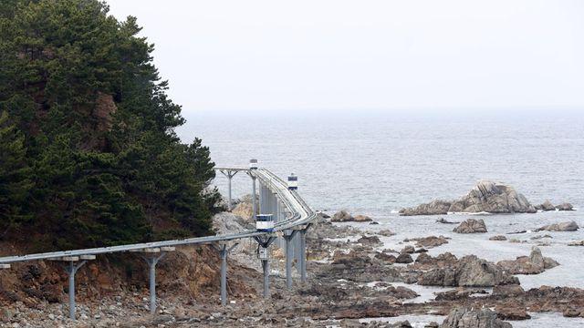 울진 해안스카이레일 또 운행중단…정기검사서 부적합 판정