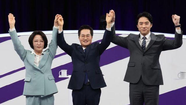 1R 추미애, 2R 김동연..與 경기도지사 토론 '난타전'