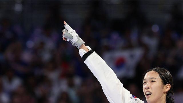 태권도 김유진, 나고야 AG 1차 대표 선발전 여자 57㎏급 우승